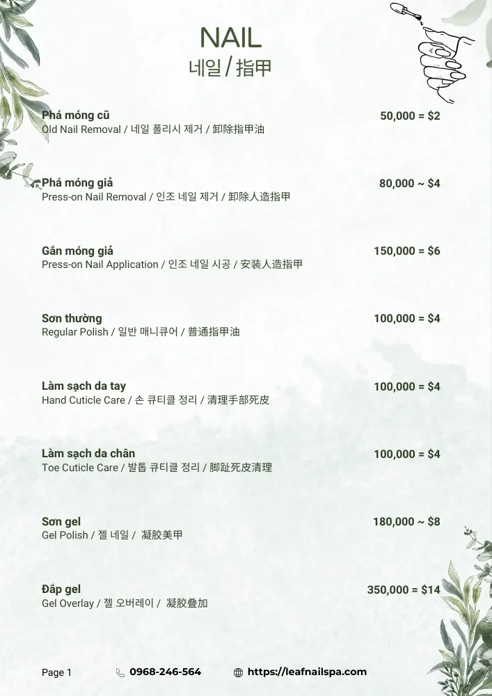Leaf Nail & Spa