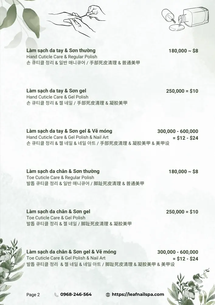 Leaf Nail & Spa